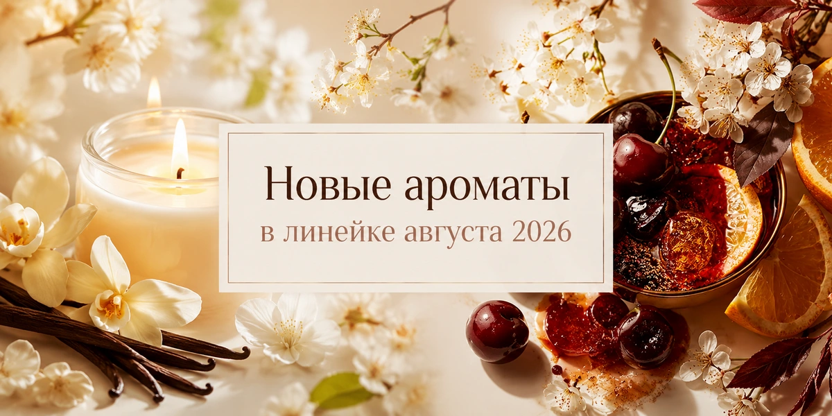 Фото Новые ароматы в линейке августа 2026
