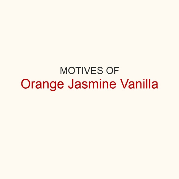 Фото Мотивы Orange & Jasmine Vanilla