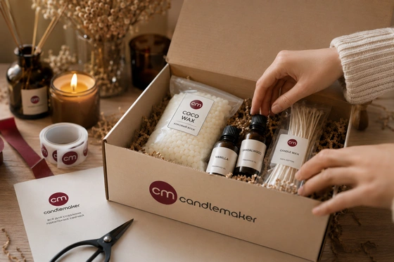 Воск и отдушки для свечей Candlemaker